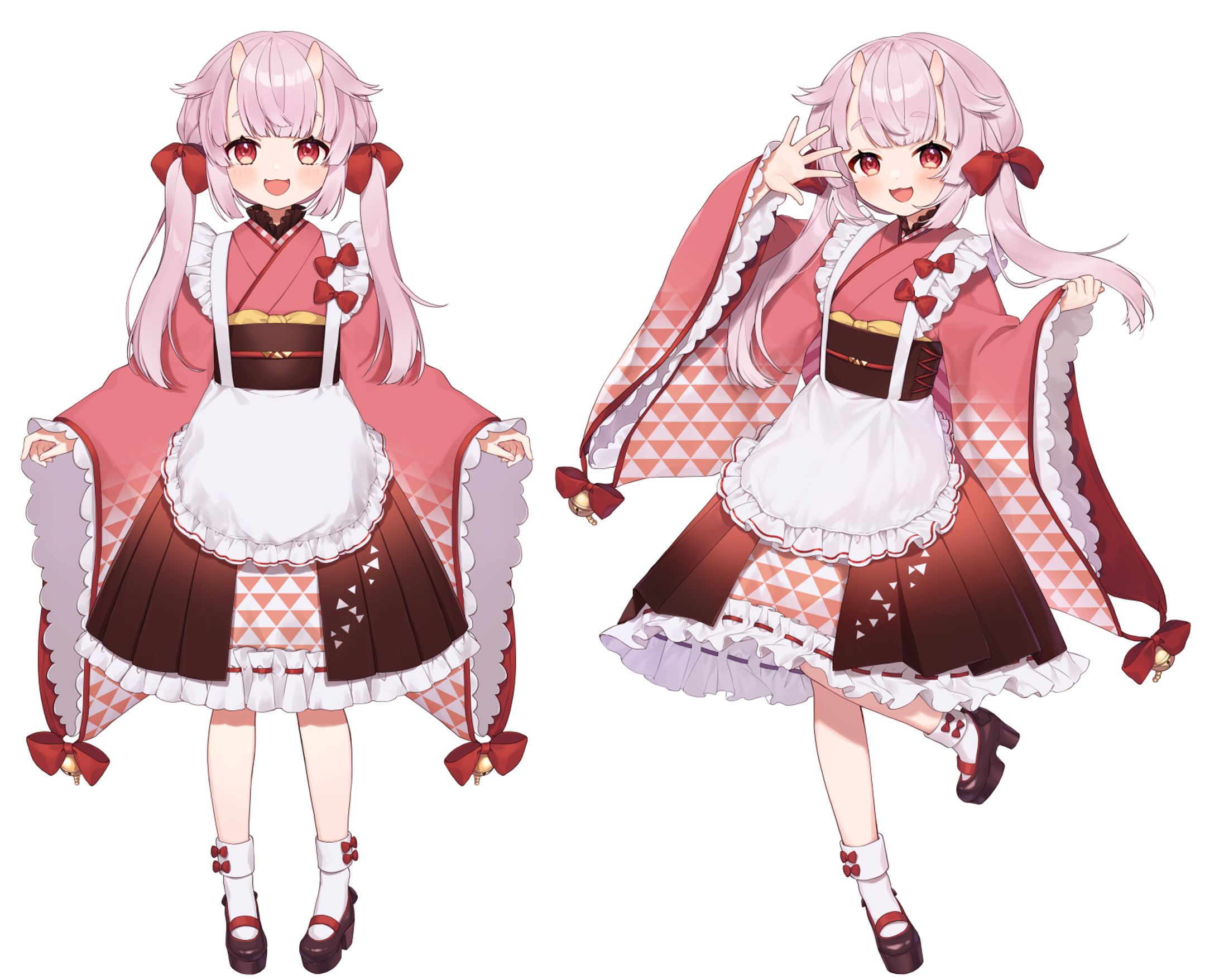 羽柴紅魅様　Vtuberイラスト-1