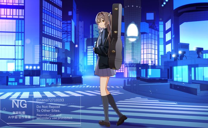 時雨煮様　「overdose」動画用イラスト