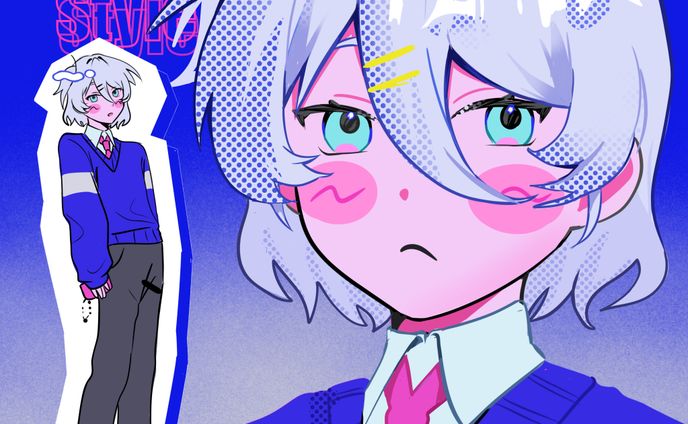 【創作イラスト】uniform