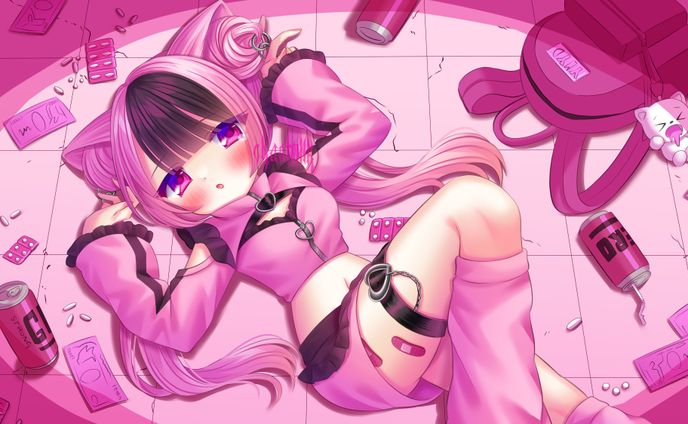 歌い手様ご依頼「ヤミヤダ」歌ってみたイラスト担当