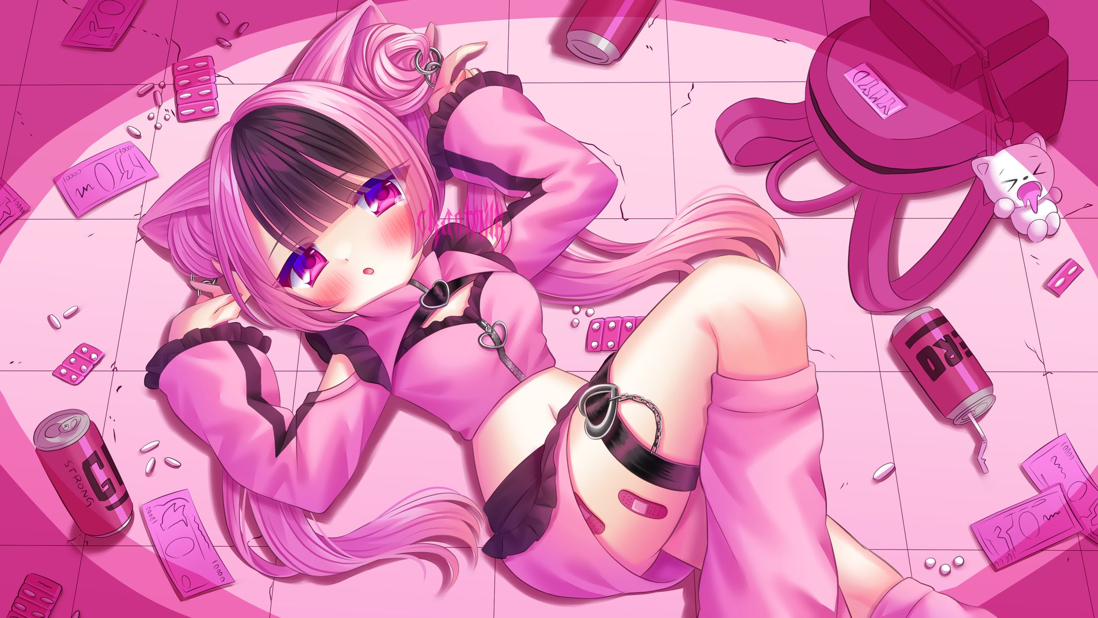 歌い手様ご依頼「ヤミヤダ」歌ってみたイラスト担当-1