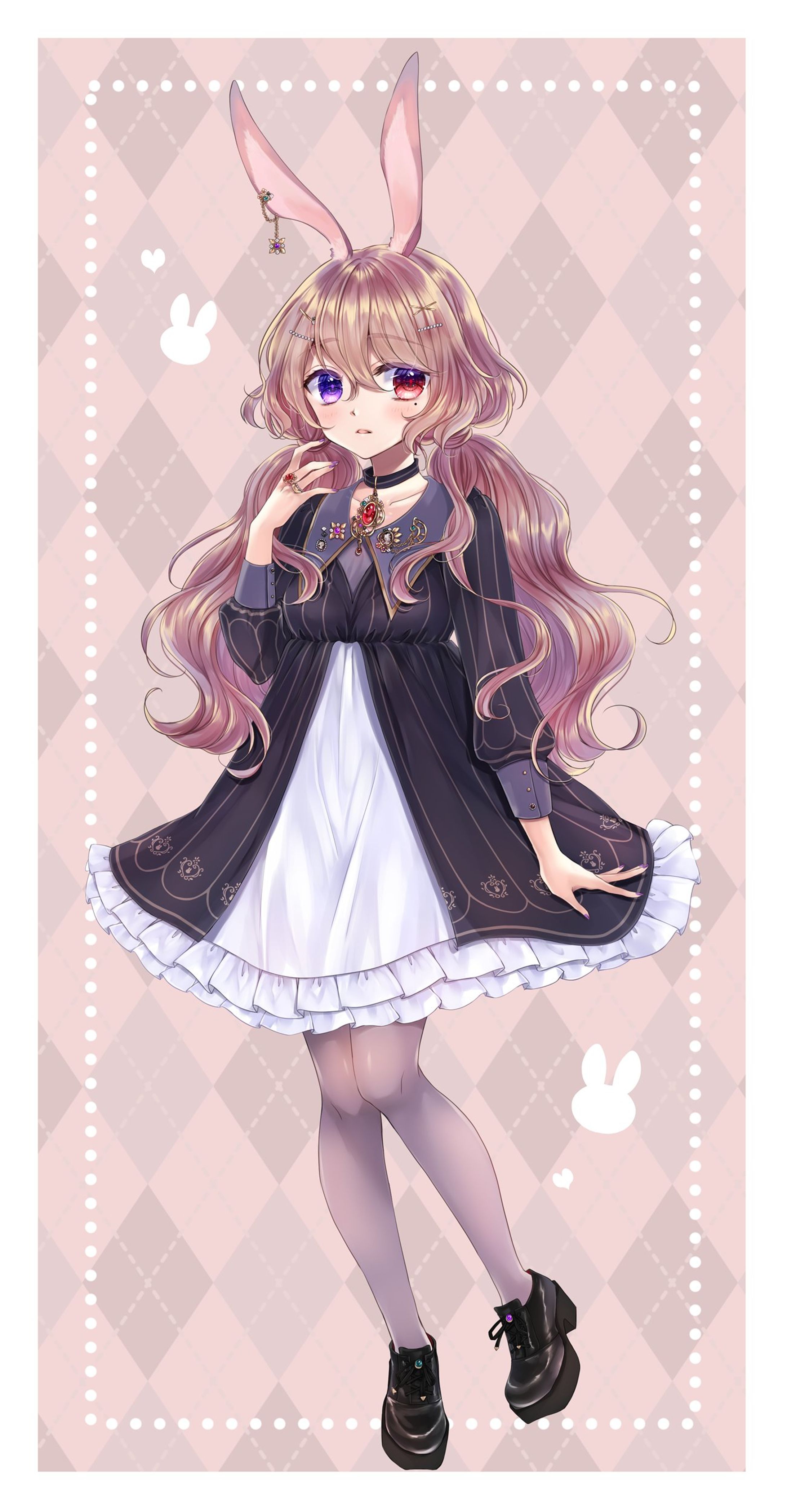 【オリジナル】うさぎ少女-1