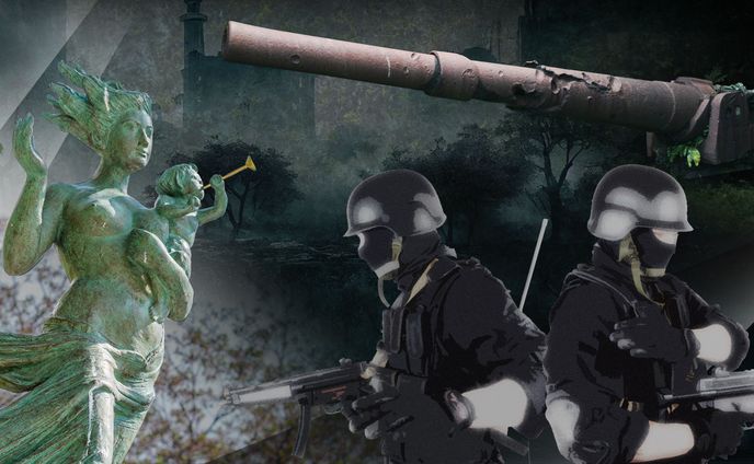 戦争と平和をモチーフにした自主制作