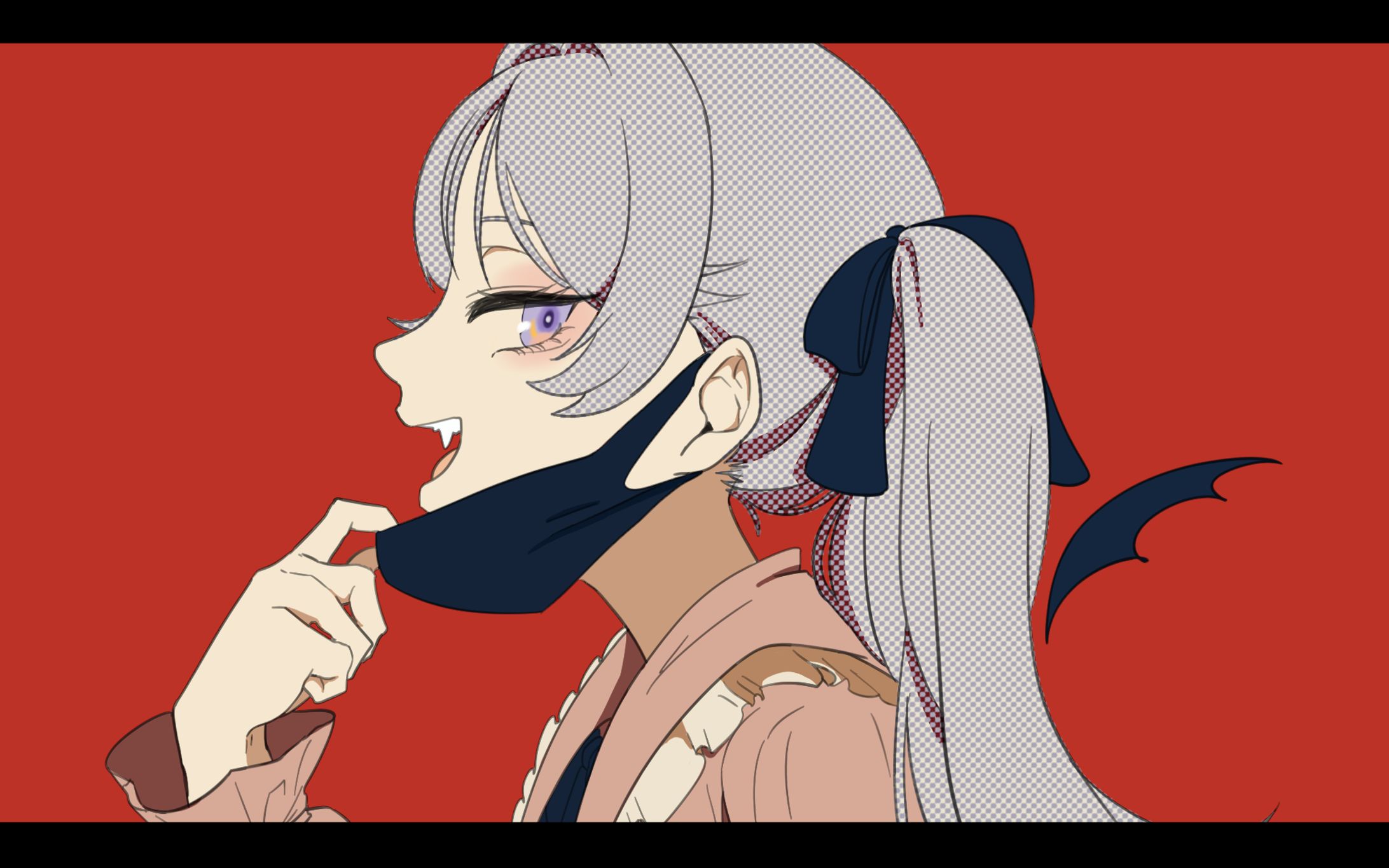 紫月紫 歌ってみた風 1枚絵-1