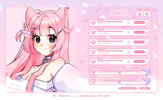 Schedule for Poki