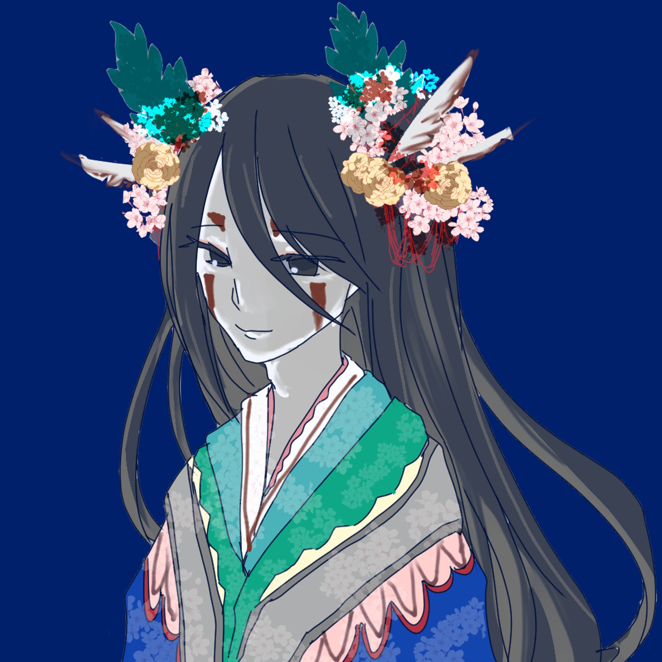 CoC探索者 立ち絵 君にネモフィラの花を-1