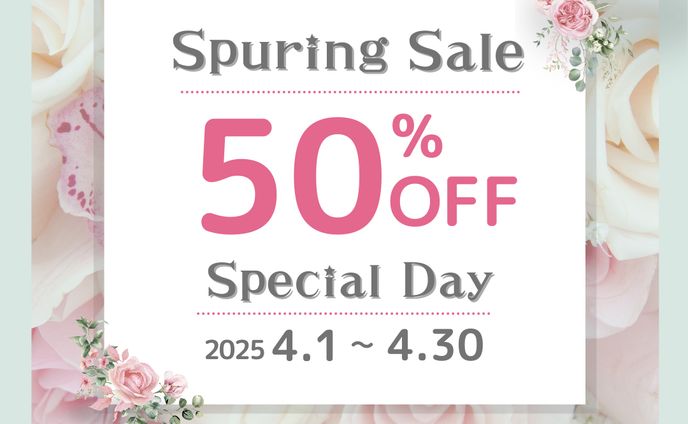 バナー【Spuring Sale】